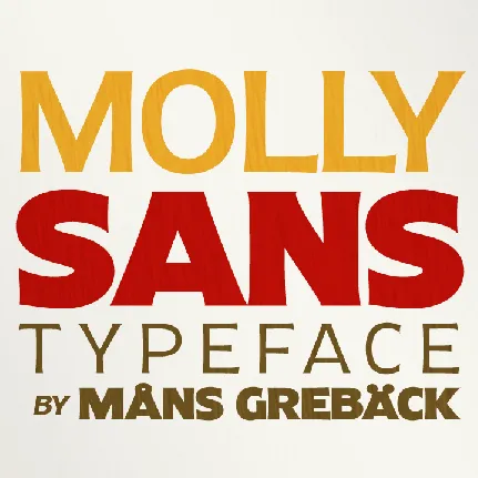 Molly Sans PERSONAL font