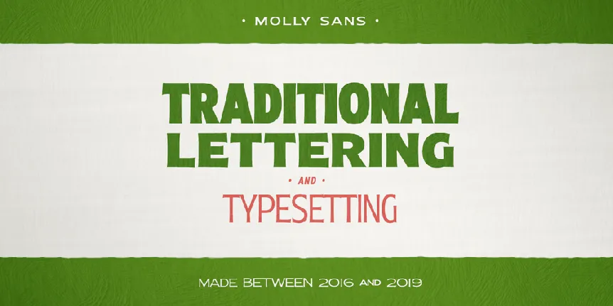 Molly Sans PERSONAL font