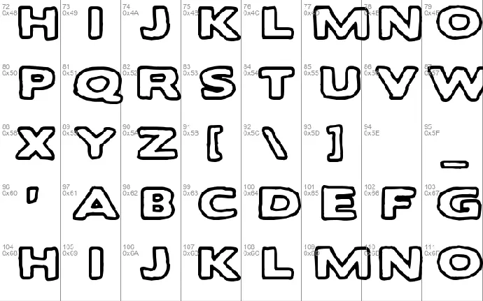 Balochisaurus font