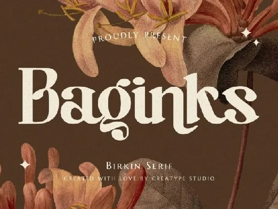 Baginks font