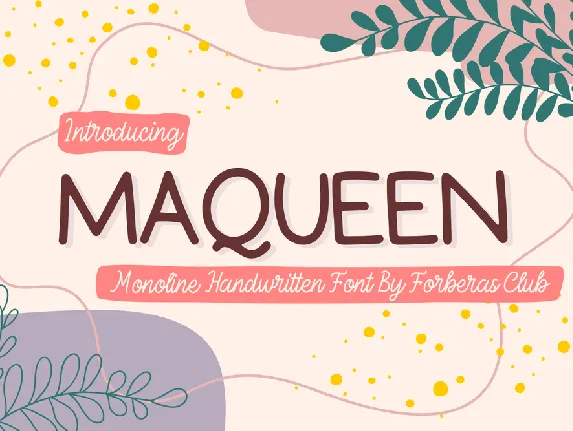 Maqueen font