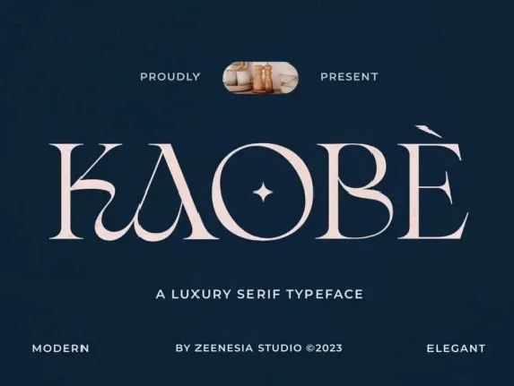 Kaobe font