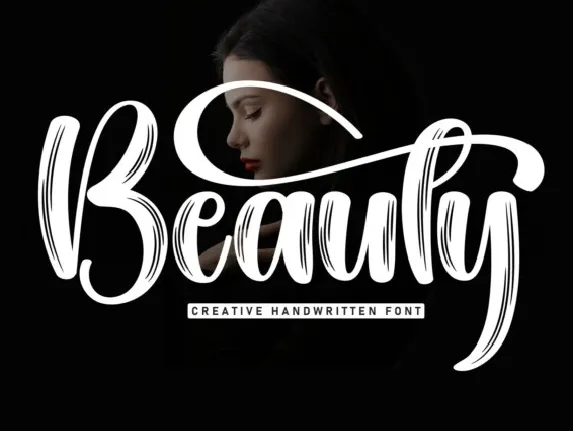 Beauty Brush font