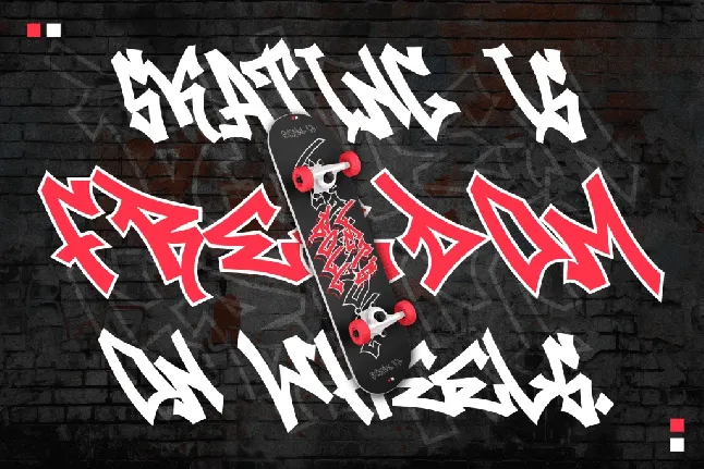 Raven Graff font