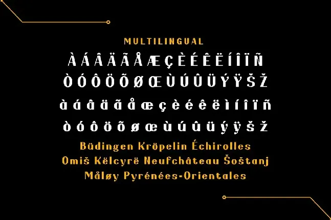 Gediya Personaluse font