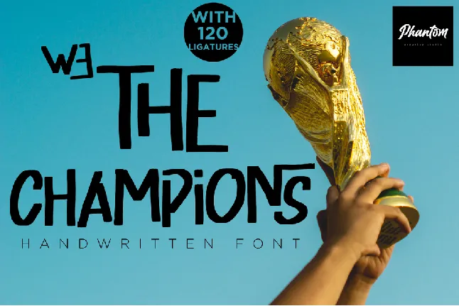 We The font