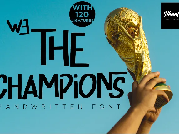 We The font