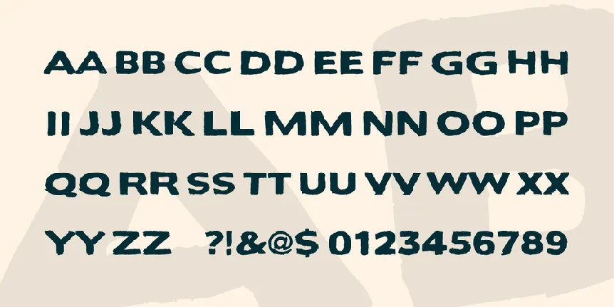 Bactosaurus font