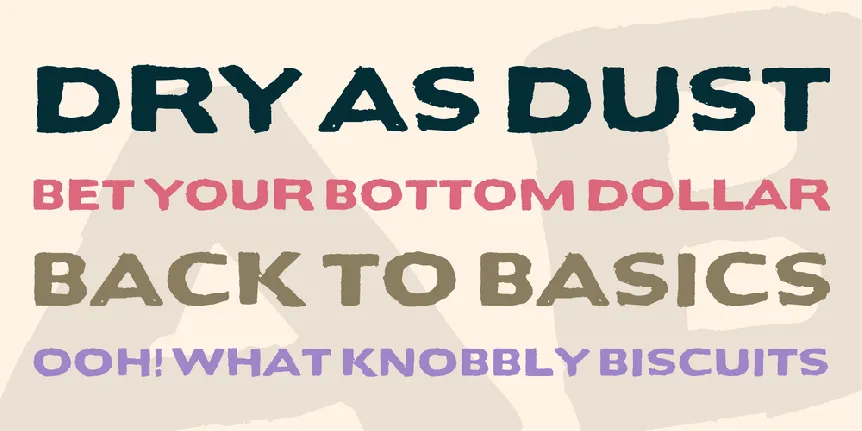 Bactosaurus font