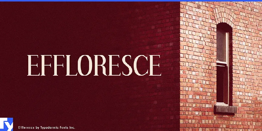 Effloresce font