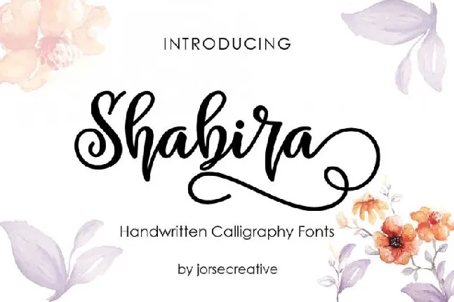 Shabira font