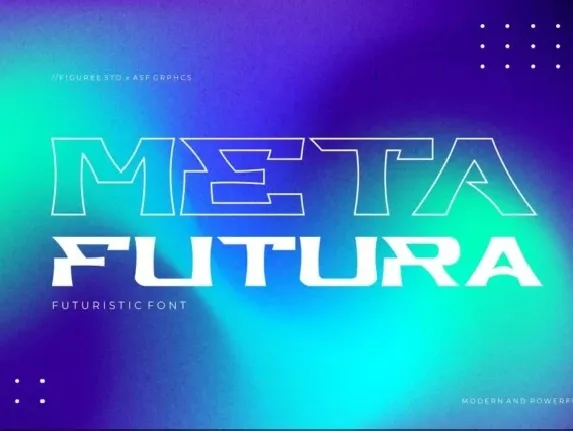 Meta Futura font