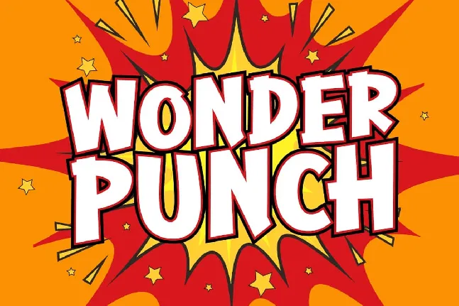 Wonder Punch font