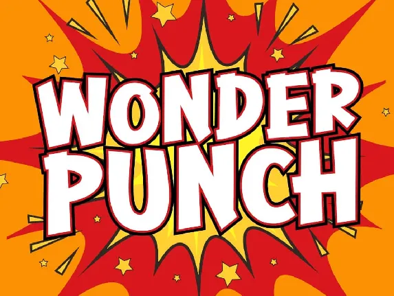 Wonder Punch font