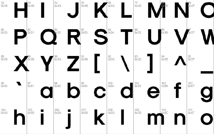 Modernist Free font