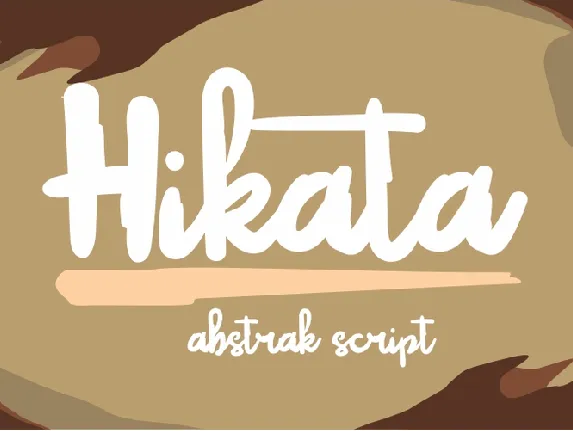 Hikata font