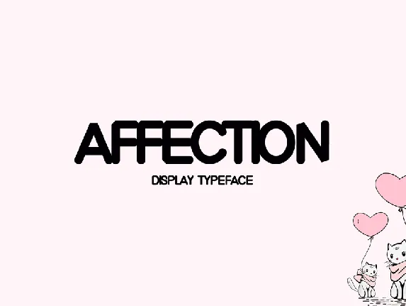 Affection font