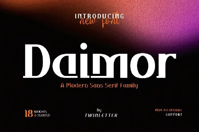 Daimor Personal Use font