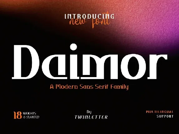 Daimor Personal Use font