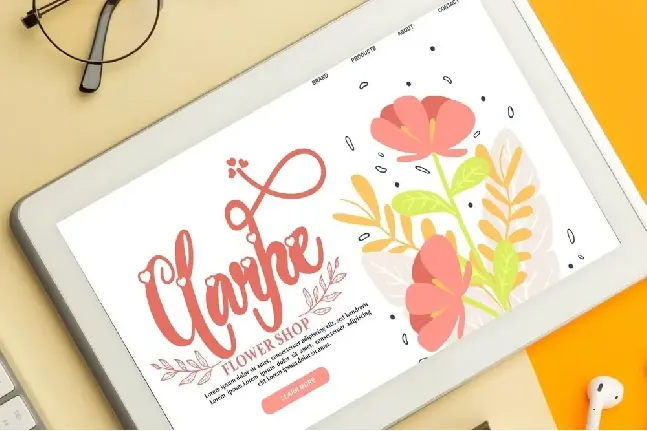 Wedding Bouquet font