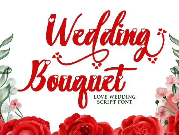 Wedding Bouquet font