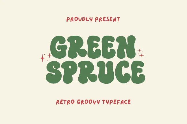 Green Spruce font