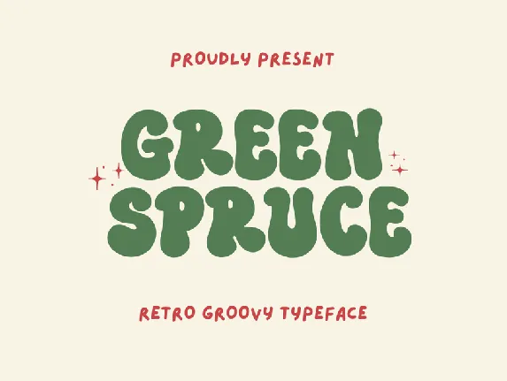 Green Spruce font