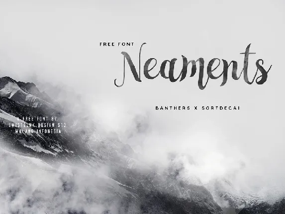 Neament Free font