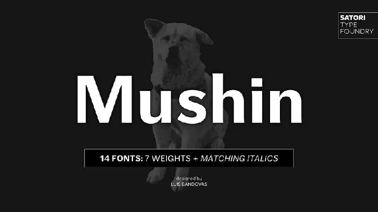 Mushin font