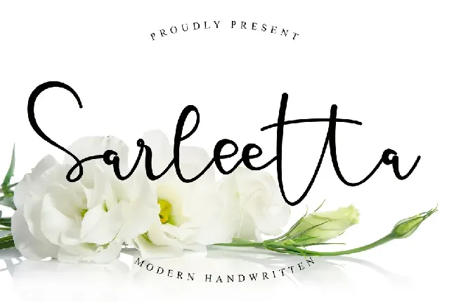 Sarleetta font