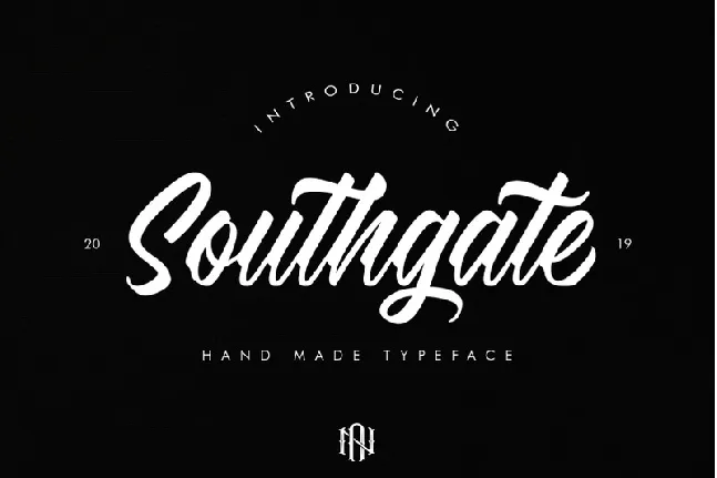 Southgate font