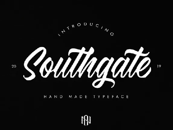 Southgate font