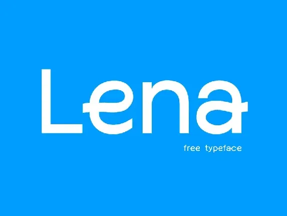 Lena font