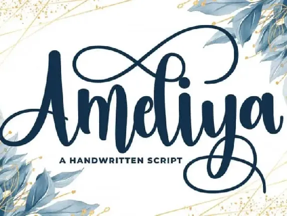 Ameliya Script font