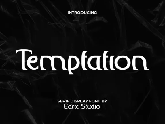 Temptation font