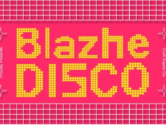 Blazhe Disco font