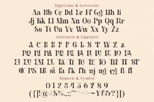 Rostema DEMO font