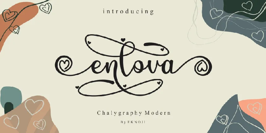 Enlova font