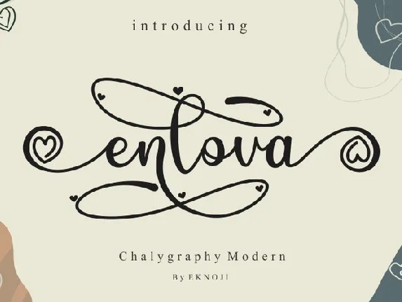 Enlova font