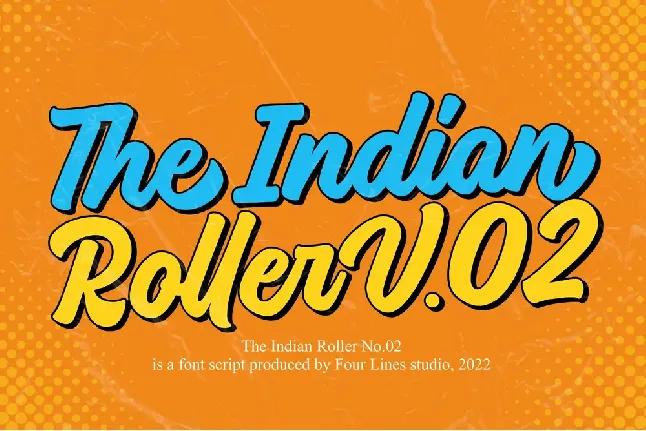 Indian Roller V.2 font