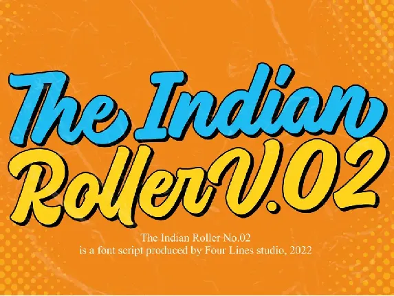 Indian Roller V.2 font