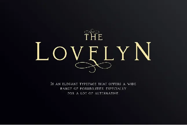 Lovelyn font