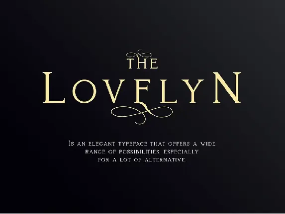 Lovelyn font