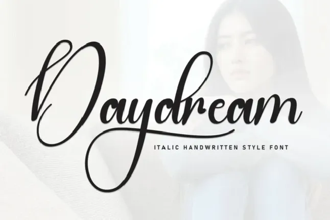 Daydream Calligraphy Typeface font