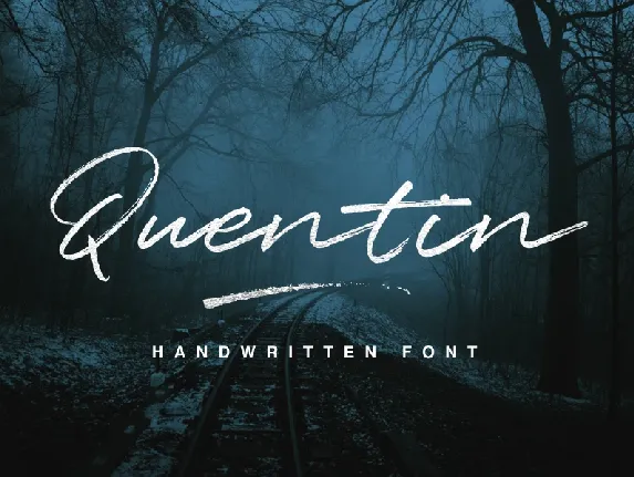 Quentin Free font