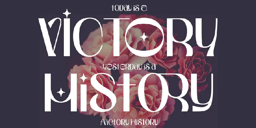 Victory History Demo font