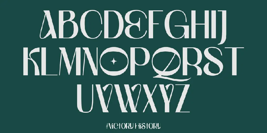 Victory History Demo font