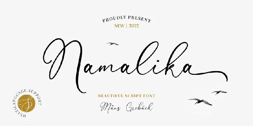 Namalika PERSONAL USE ONLY font