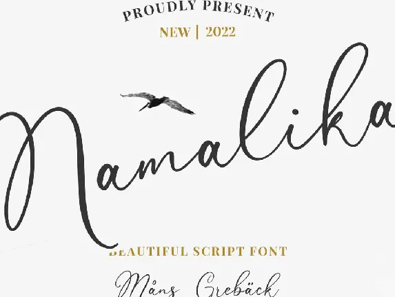 Namalika PERSONAL USE ONLY font