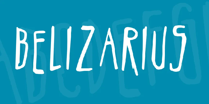 Belizarius font